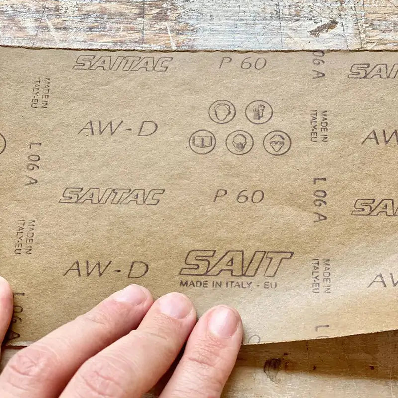 Carta vetro - BASE IN CARTA - Grana P60