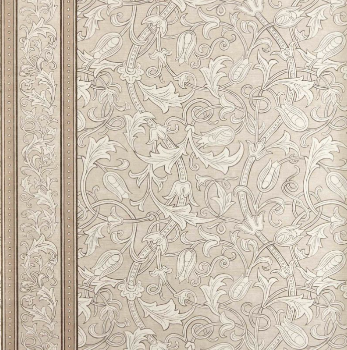 Tapete "YEW & ARIL SPEARMINT" Morris & Co. - Sanderson