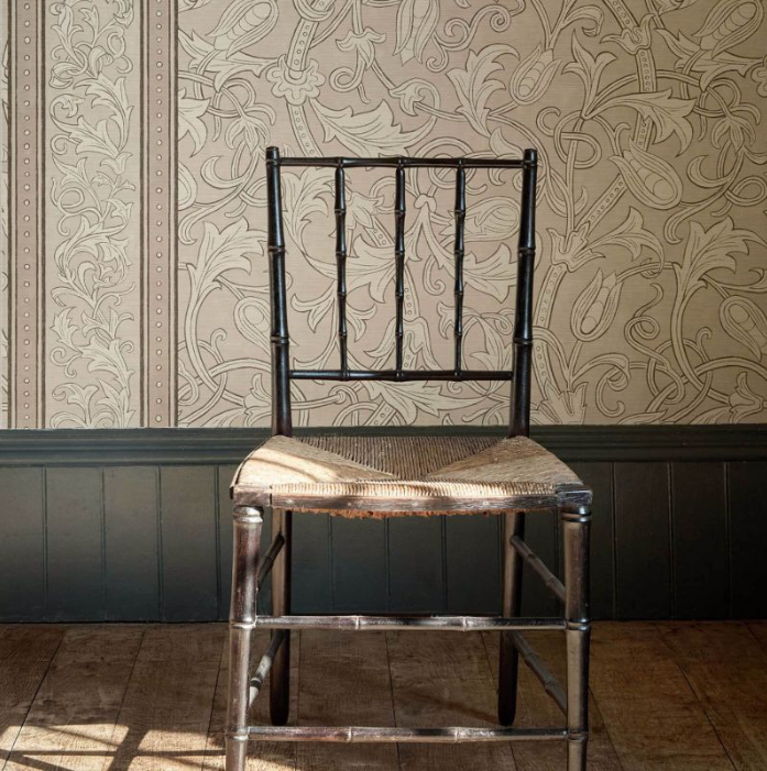 Tapete "YEW & ARIL SPEARMINT" Morris & Co. - Sanderson