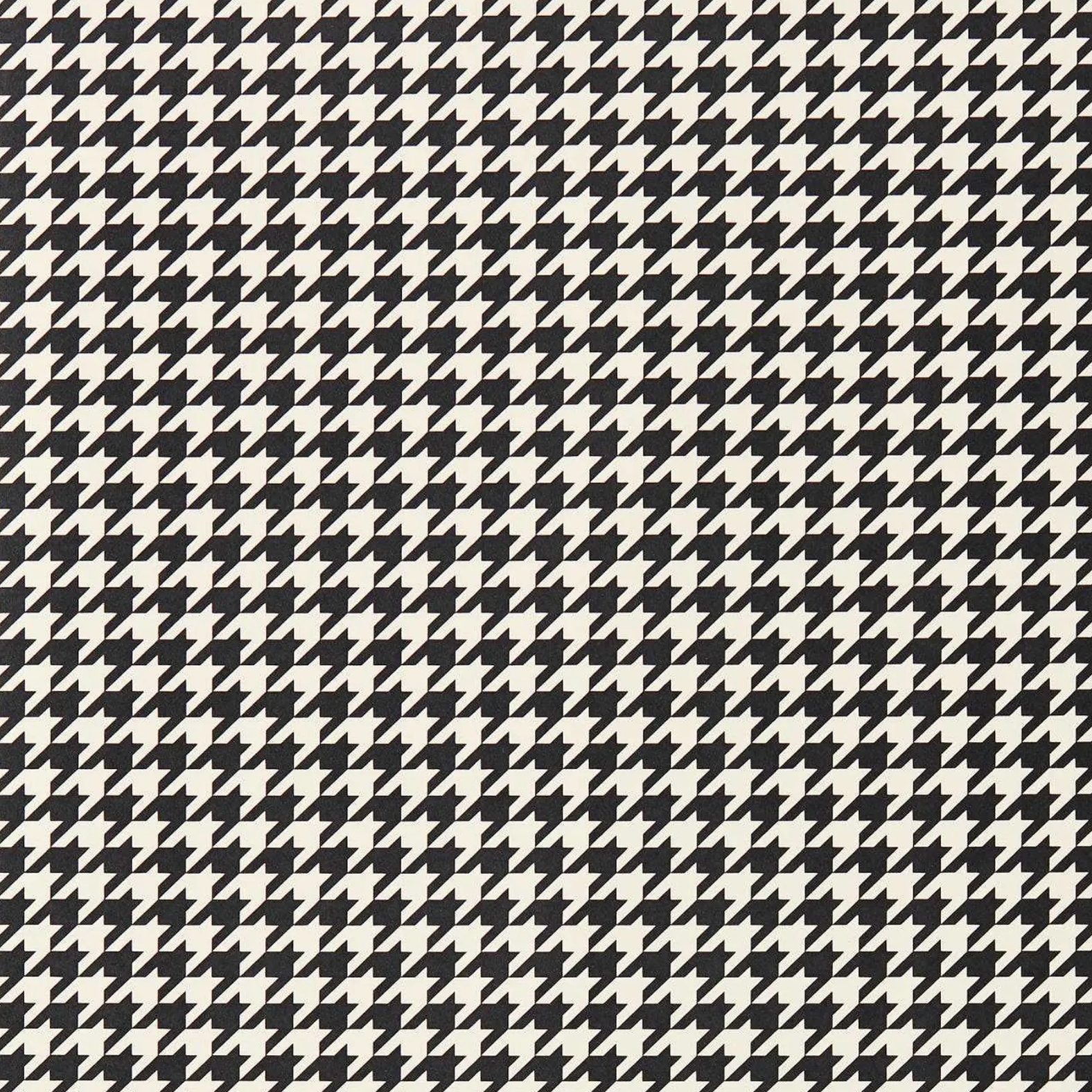 Carta da Parati “Houndstooth Nero” | HARLEQUIN