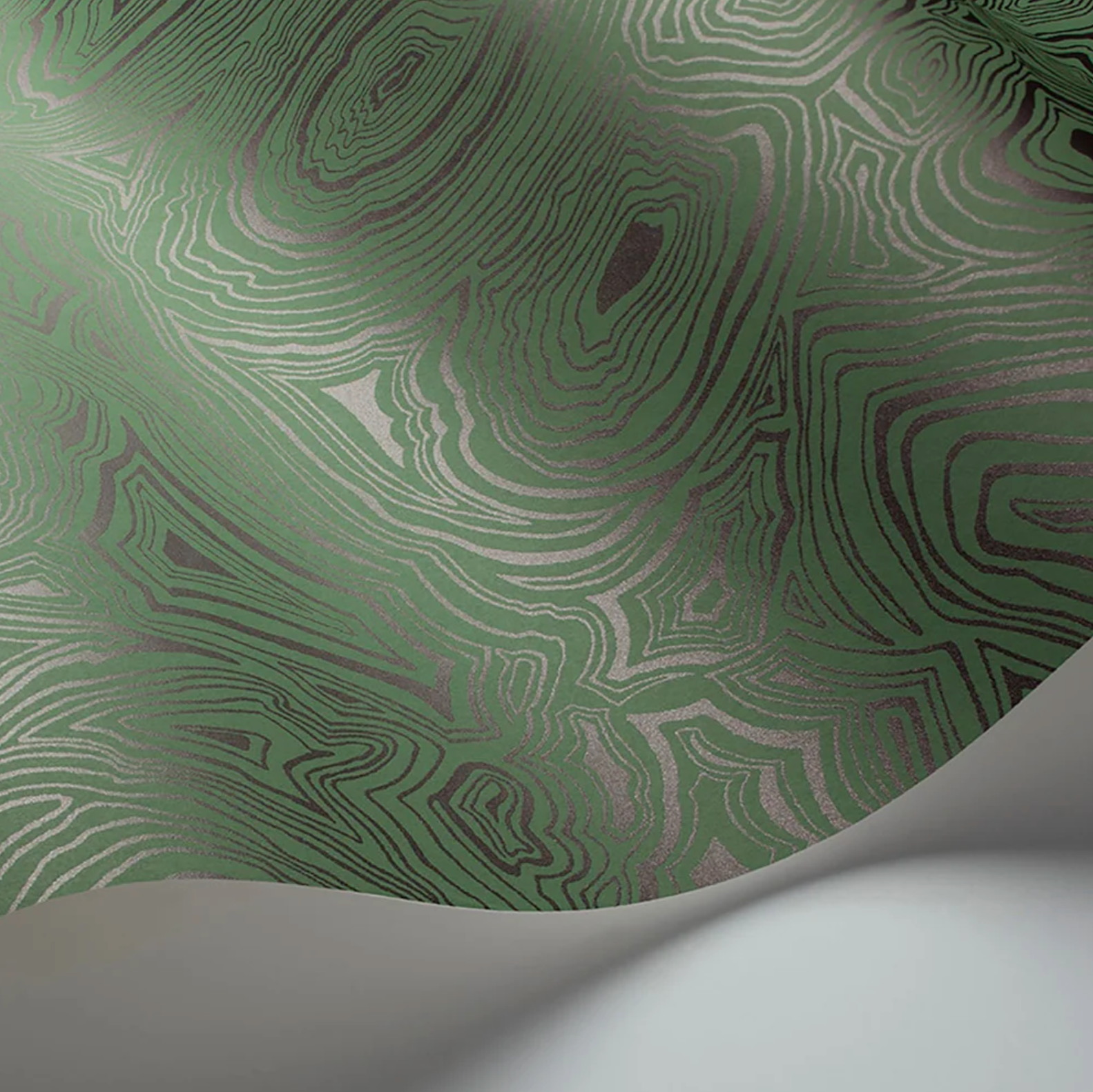 Carta da Parati "Malachite verde" Fornasetti | COLE & SON