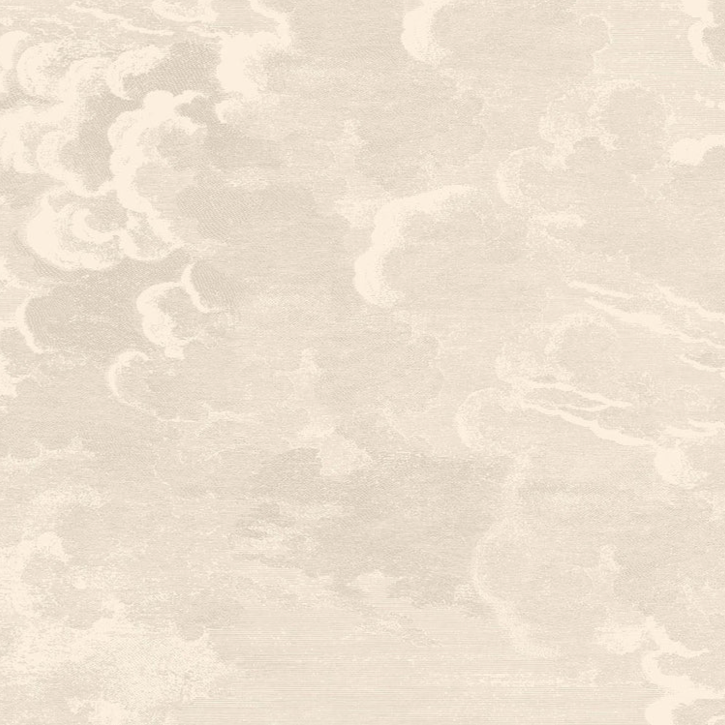 Carta da Parati "Nuvolette beige" (2 rotoli) Fornasetti | COLE & SON