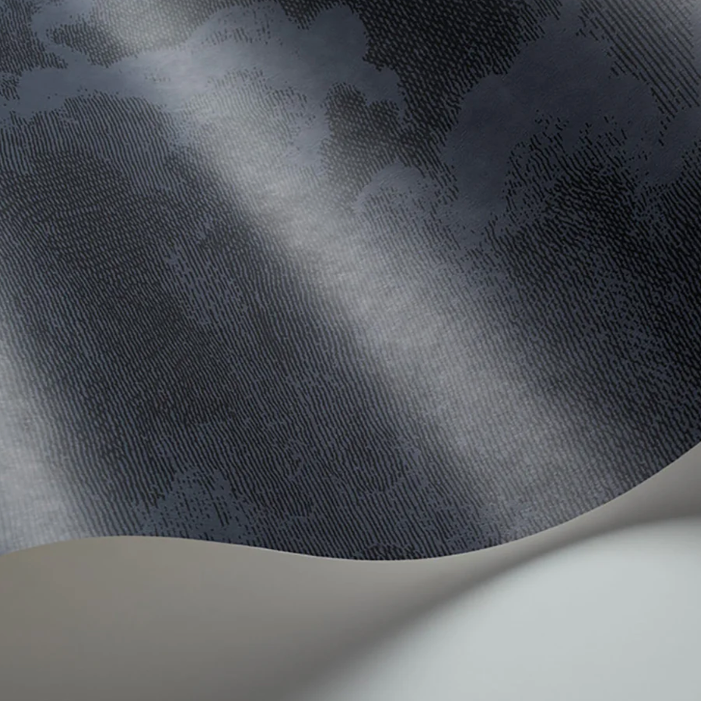 Carta da Parati "Nuvolette blu scuro" (2 rotoli) Fornasetti | COLE & SON