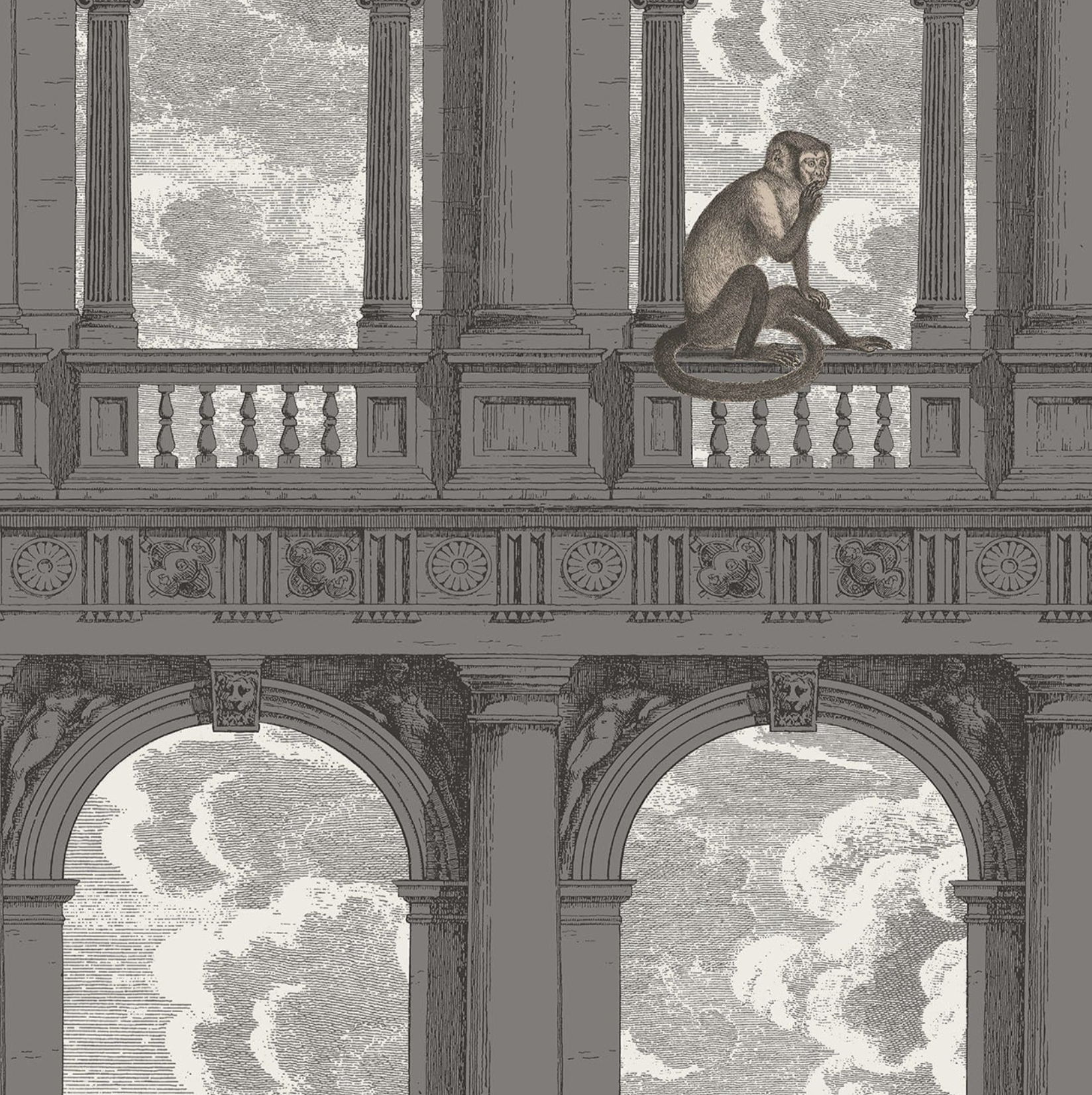 Carta da Parati "Procuratie con vista" Fornasetti | COLE & SON