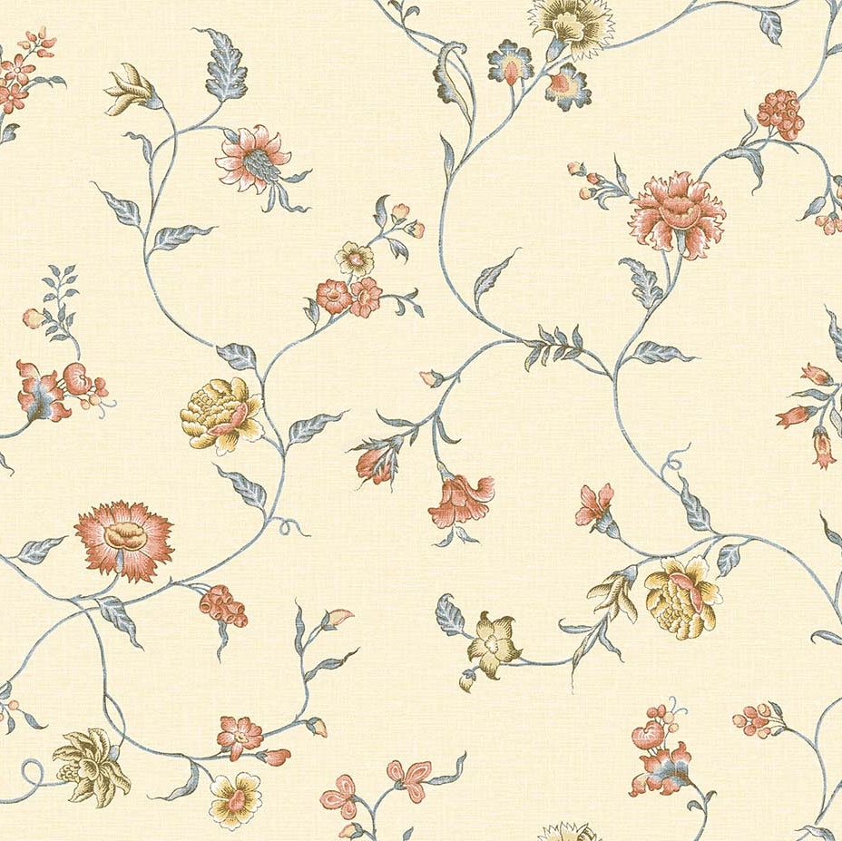 Carta da parati "Cassis Arancione" - Provence - WALLQUEST