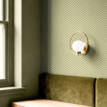 Tapete „Imperial – Antikes Grün“, nach Meter oder als Rolle