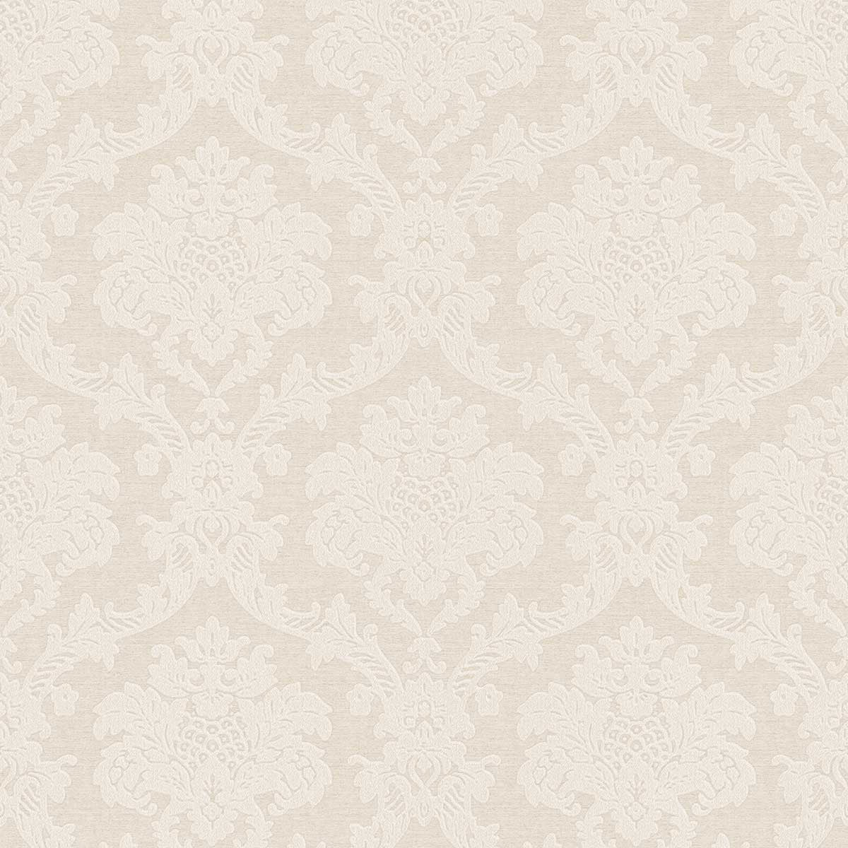 Carta da parati "Damascato Classico Beige Freddo", a metraggio o a rotolo