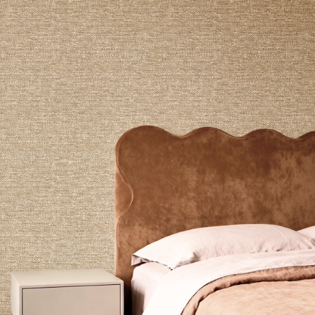 Carta da parati "Fibre Intrecciate Beige Scuro", a metraggio o a rotolo