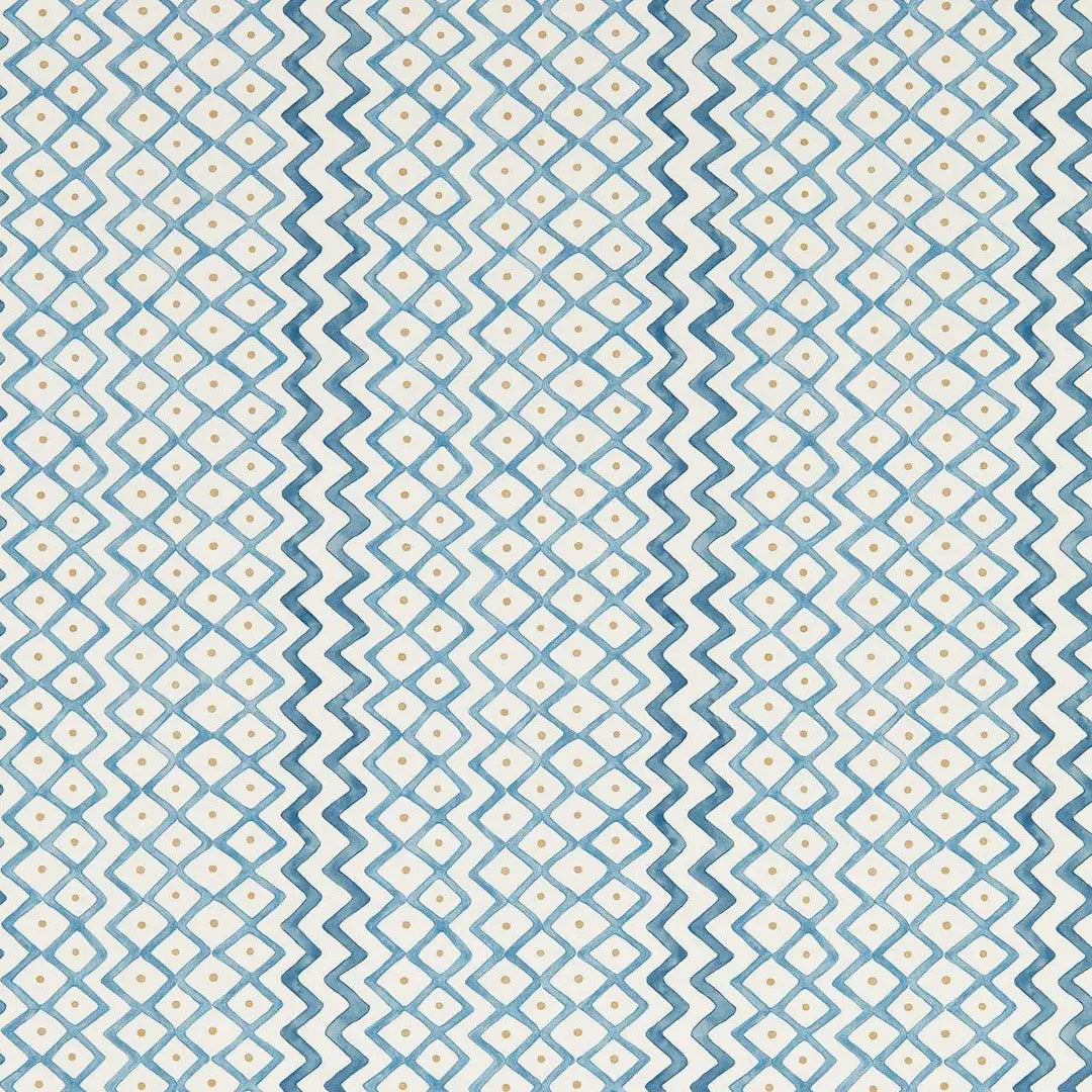 Carta da parati "Khes Blu" - Curios - SANDERSON