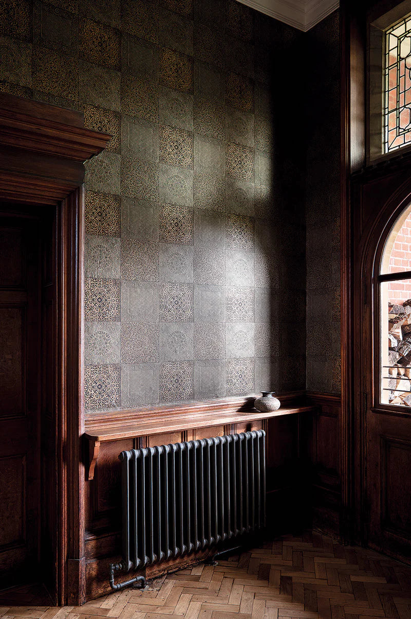 Carta da Parati "MARTYN LAWRENCE BULLARD" Bazaar grigio chiaro | COLE & SON