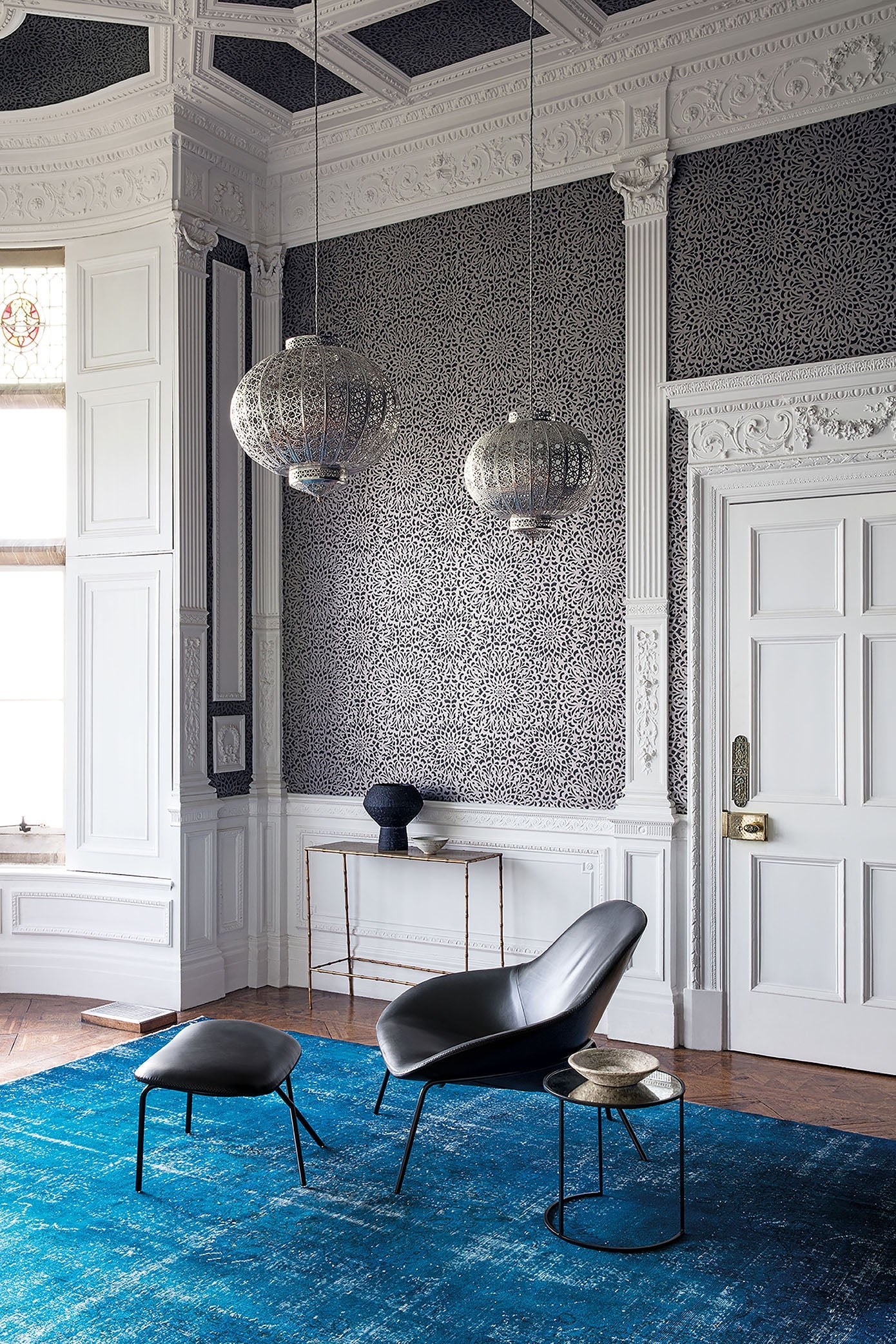 Carta da Parati "MARTYN LAWRENCE BULLARD" Medina nero | COLE & SON