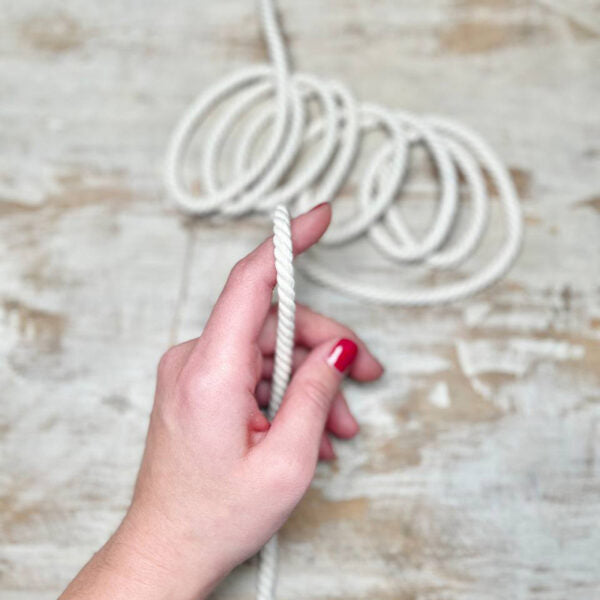 Cordone "Naturale Intreccio Petit" Passamaneria Italiana - 0,5 cm