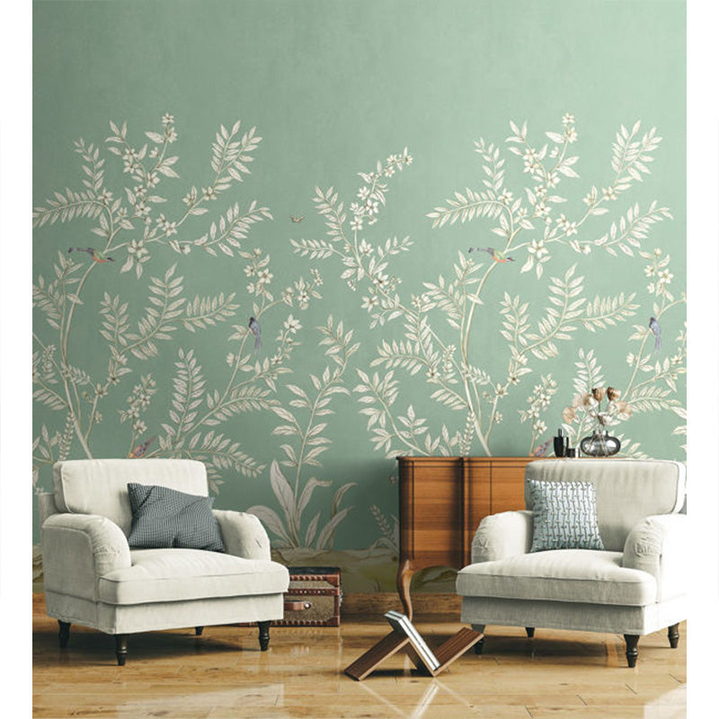 Carta da parati - "Vining Beauty Mural - Sage" | WALLQUEST - DAISY BENNETT