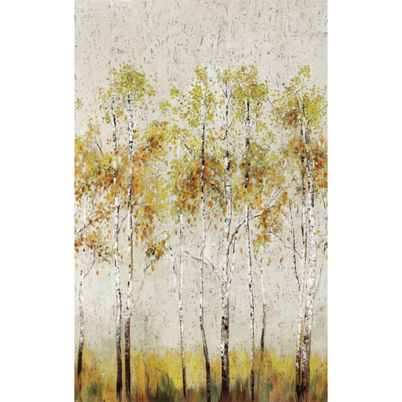 Carta da parati - "Aspen Tree Mural - Bone" | WALLQUEST - DAISY BENNETT