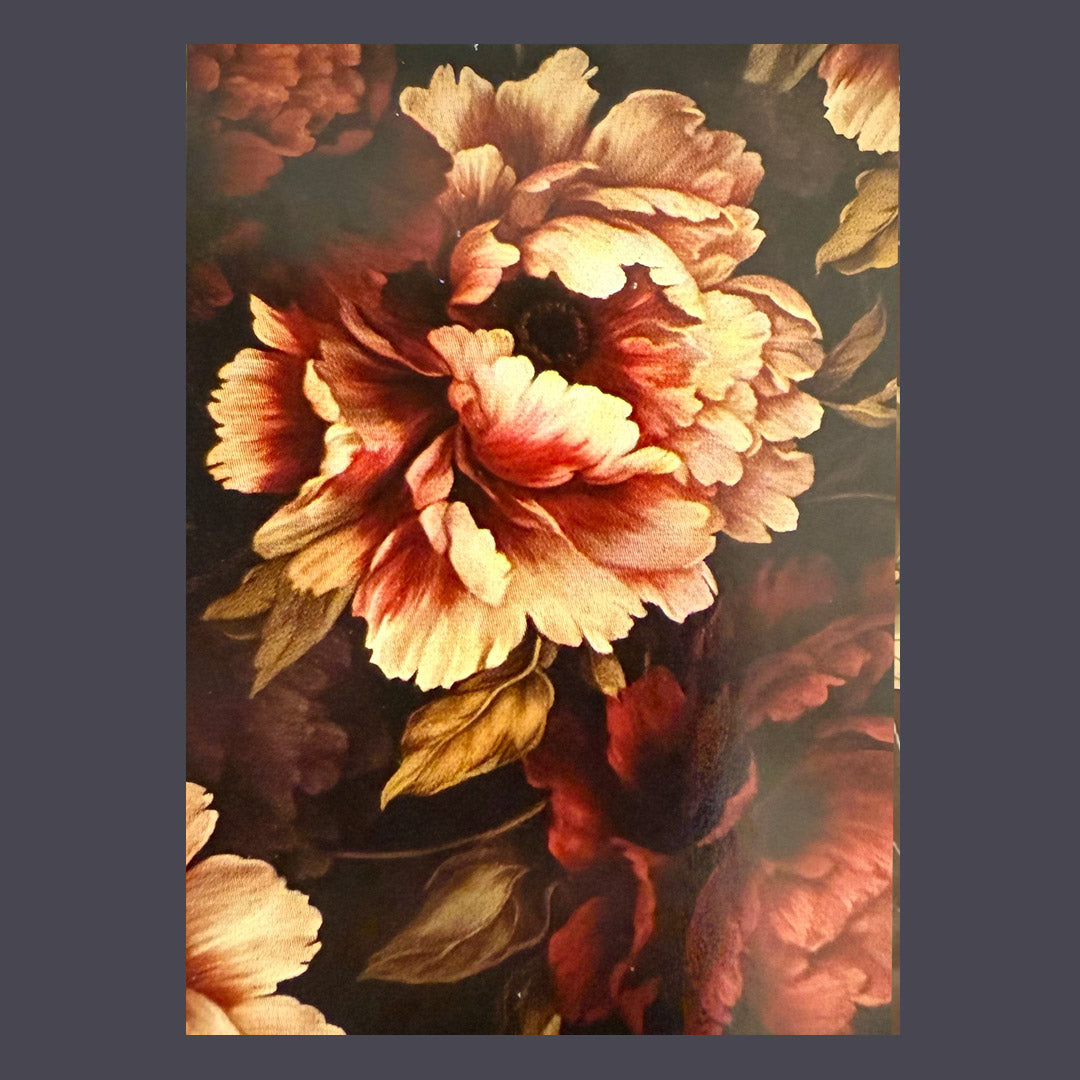 Carta da Decoupage Fiber “Dreamy rose cascade” 1 foglio A1