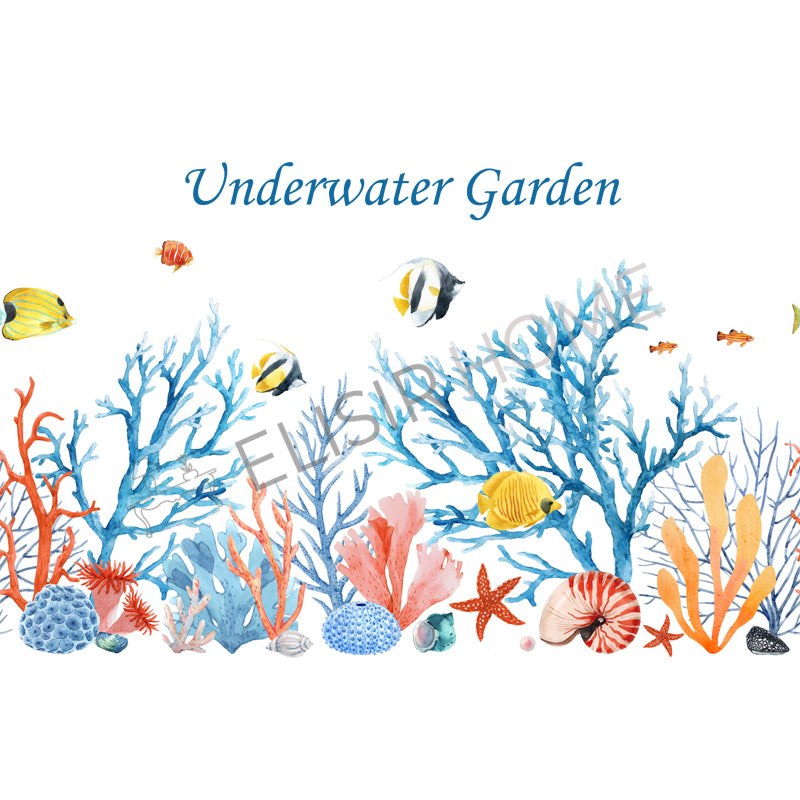 Stampa Trasferibile “GIARDINO ATLANTIDE” 28×40 cm