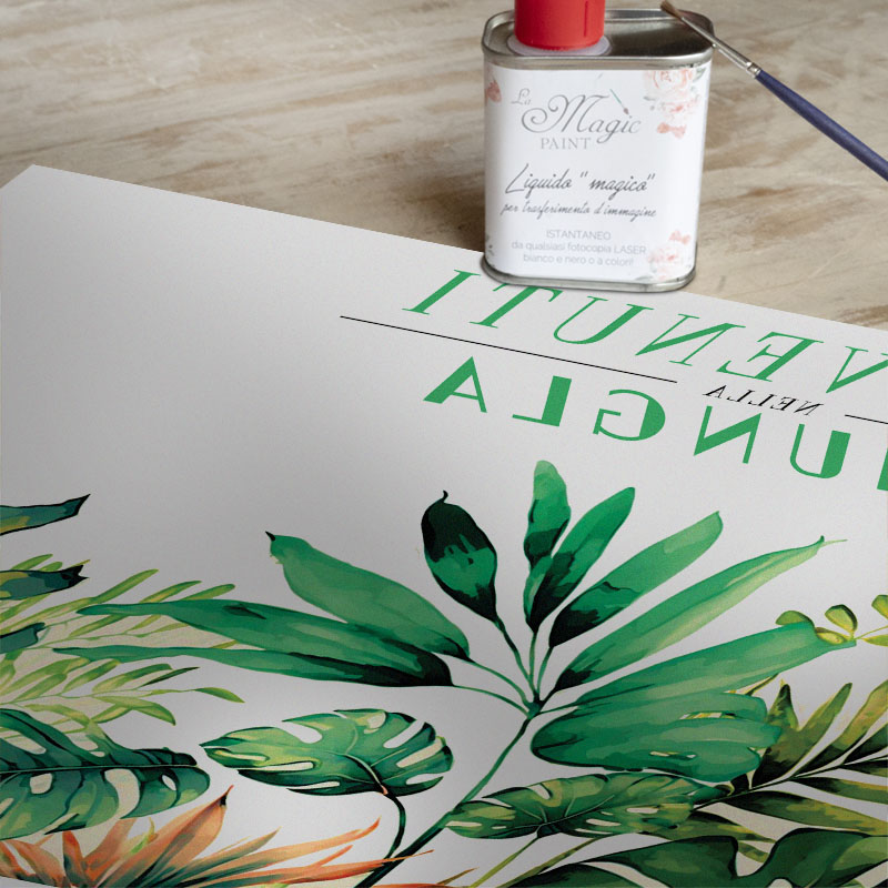 Stampa Trasferibile “TROPICAL DREAM” 28×40 cm