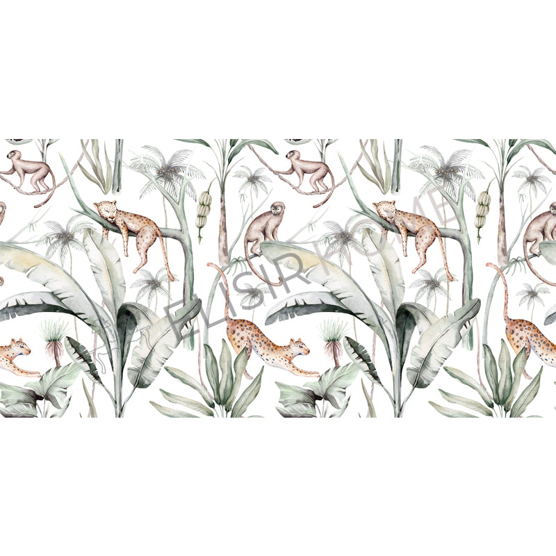 Stampa Trasferibile “JUNGLE FRIENDS” 28×40 cm