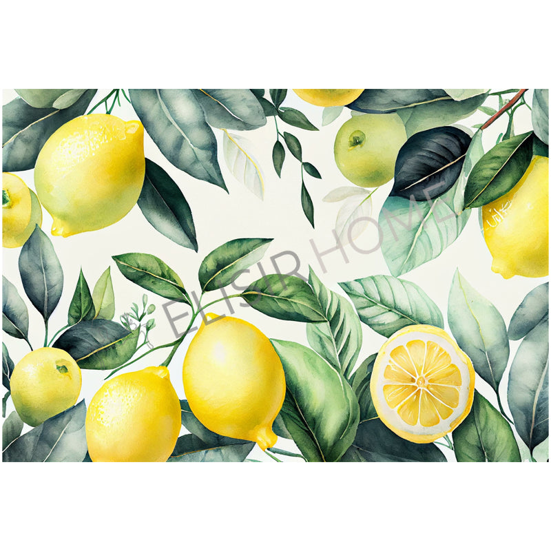 Stampa Trasferibile “LEMON ARMONY” 28×40 cm