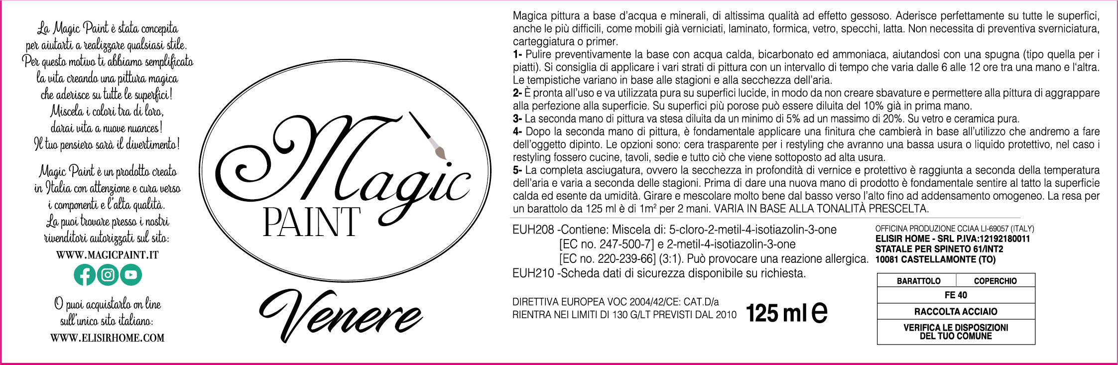 Magic Paint colore "Venere"