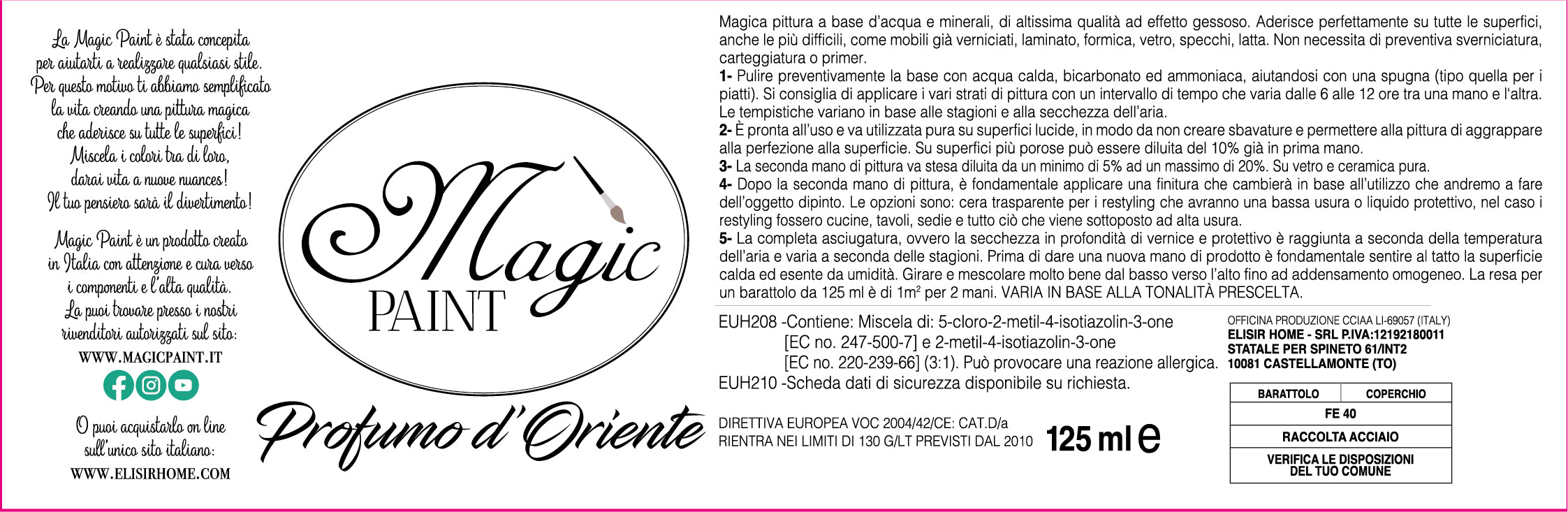 Magic Paint colore "Profumo d'oriente"