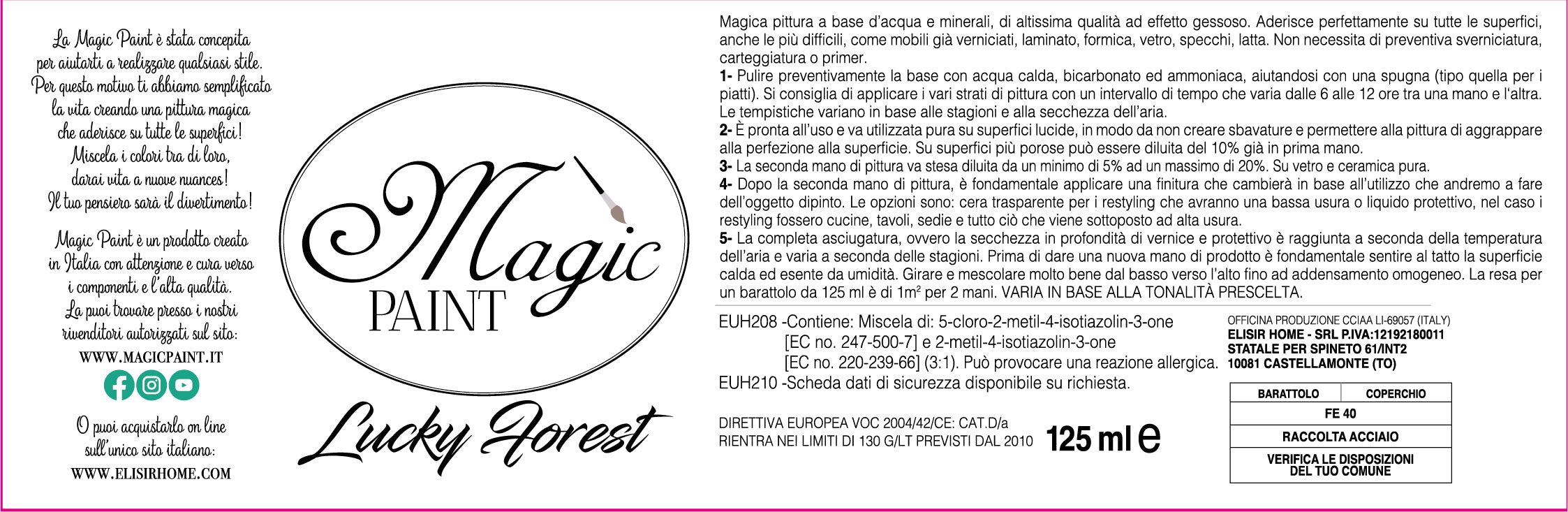Magic Paint colore "Lucky Forest"
