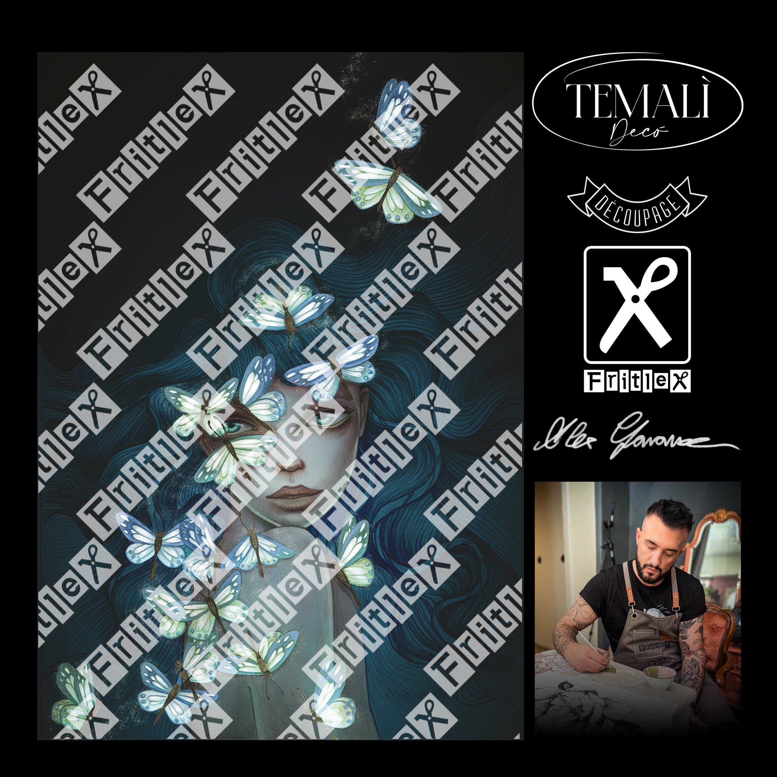 Dècoupage Collezione Alex - Falene