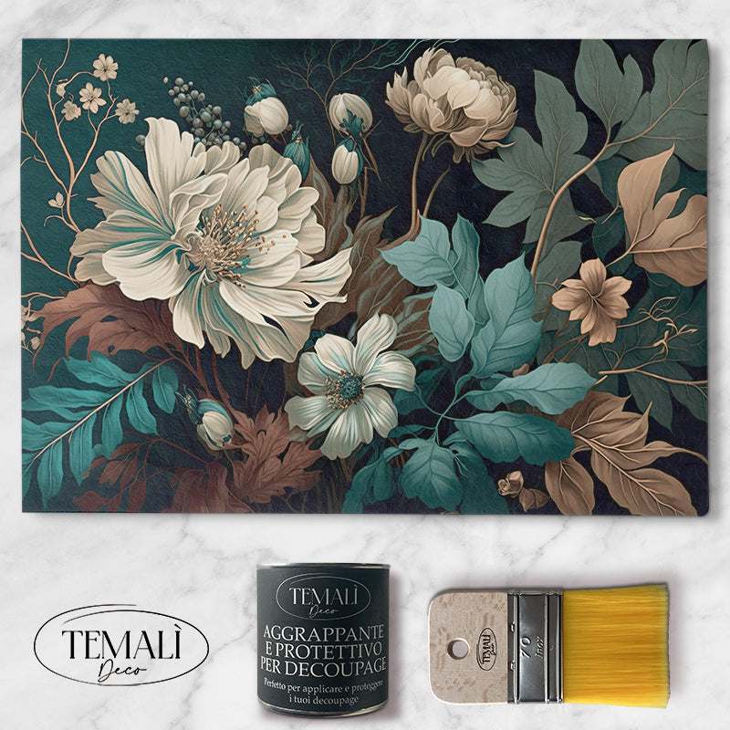 Découpage Modern Flora - Elegant Blumen