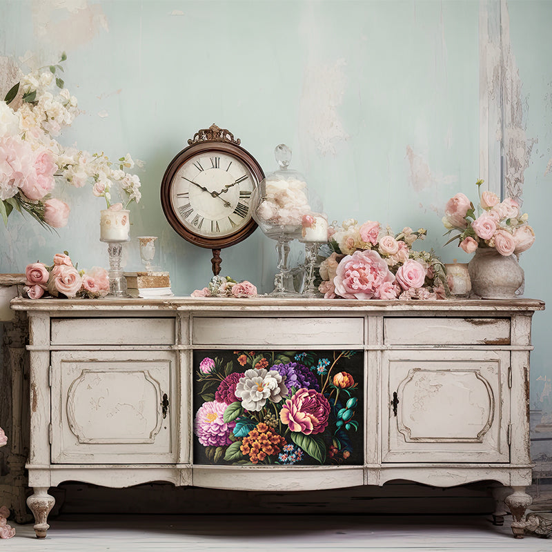 Dècoupage Modern Flora - Bouquet Colorato