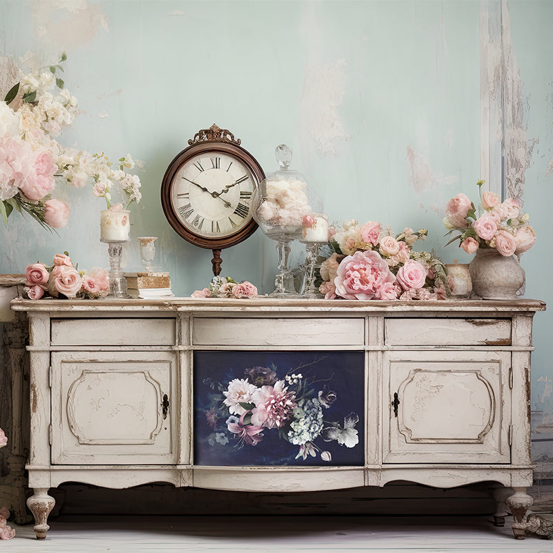 Dècoupage Modern Flora - Purple Blooming