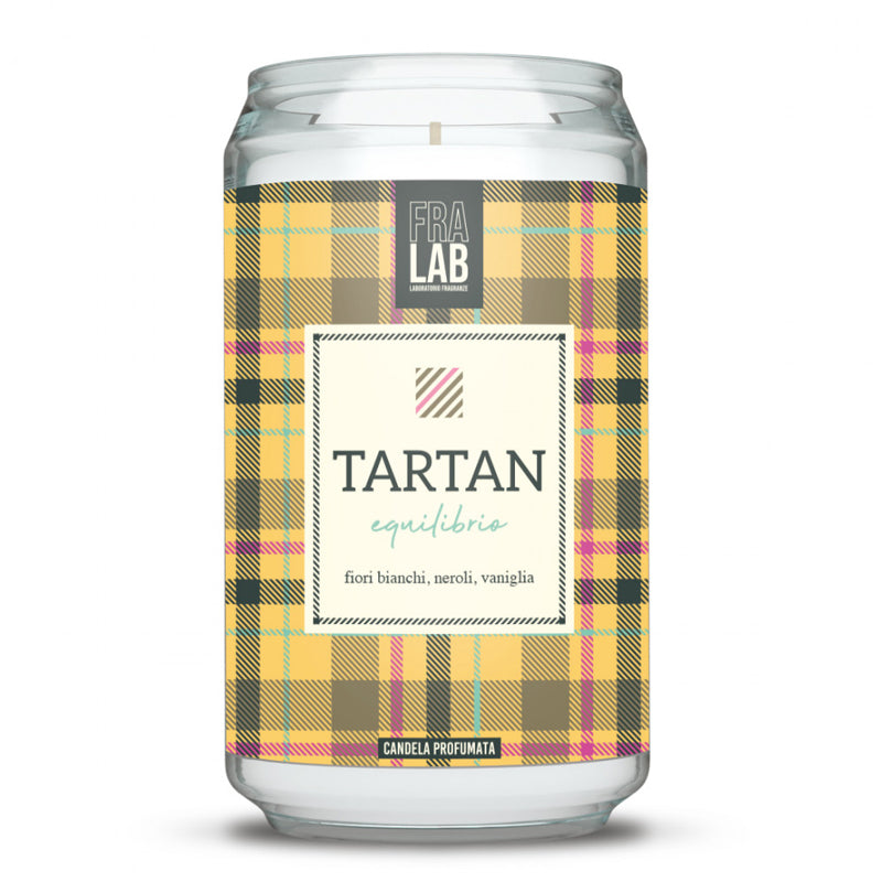 Candela Profumata Tartan - Equilibrio - FraLab 390g