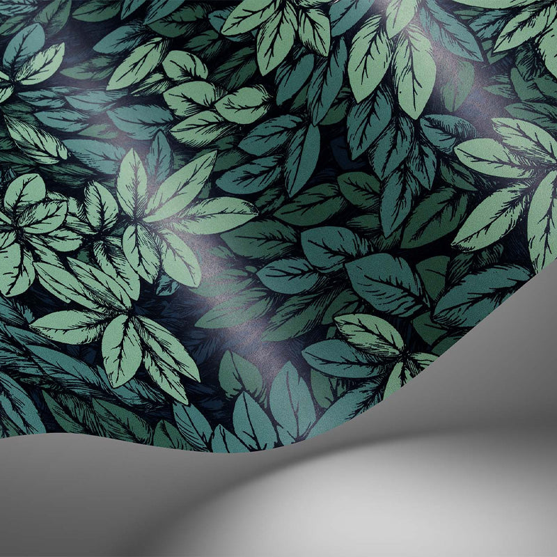 Carta da Parati "FOGLIE E CIVETTE ZAFFIRO" Fornasetti | COLE & SON