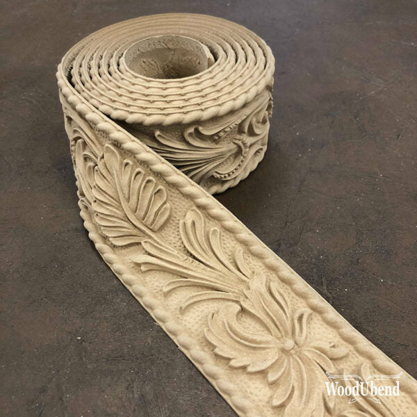 Fregio Decorativo "Cordone Leaves", WoodUbend