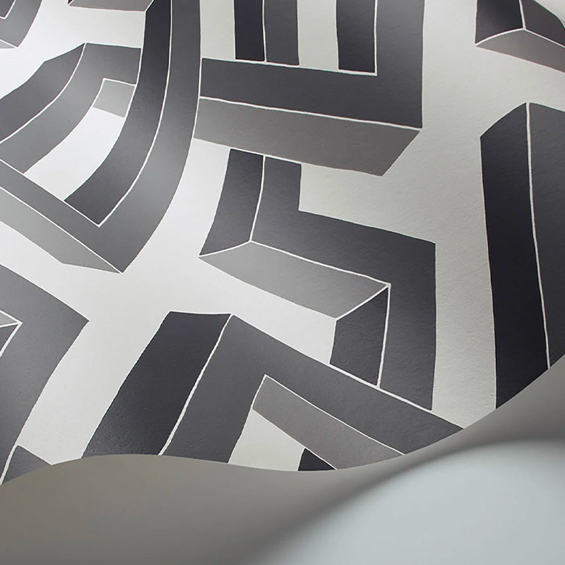 Carta da Parati “LUXOR Black on White” | COLE & SON