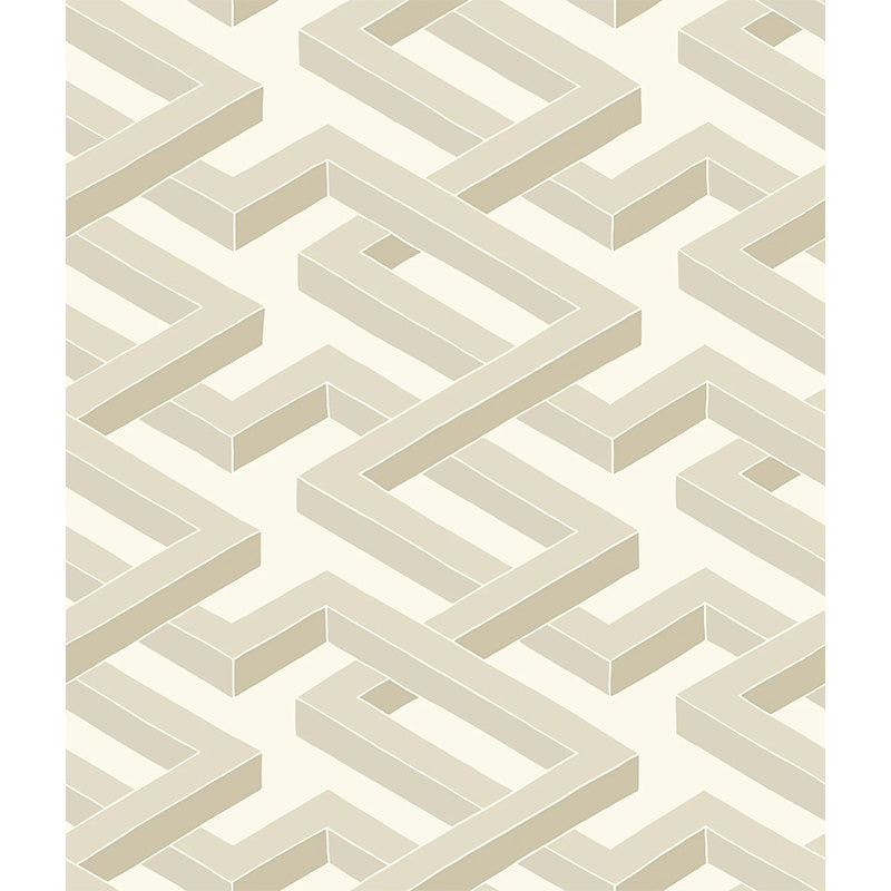 Carta da Parati “LUXOR Stone on White” | COLE & SON
