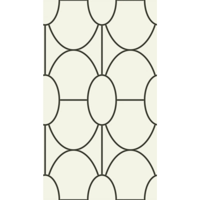 Carta da Parati “RIVIERA Black on White” | COLE & SON