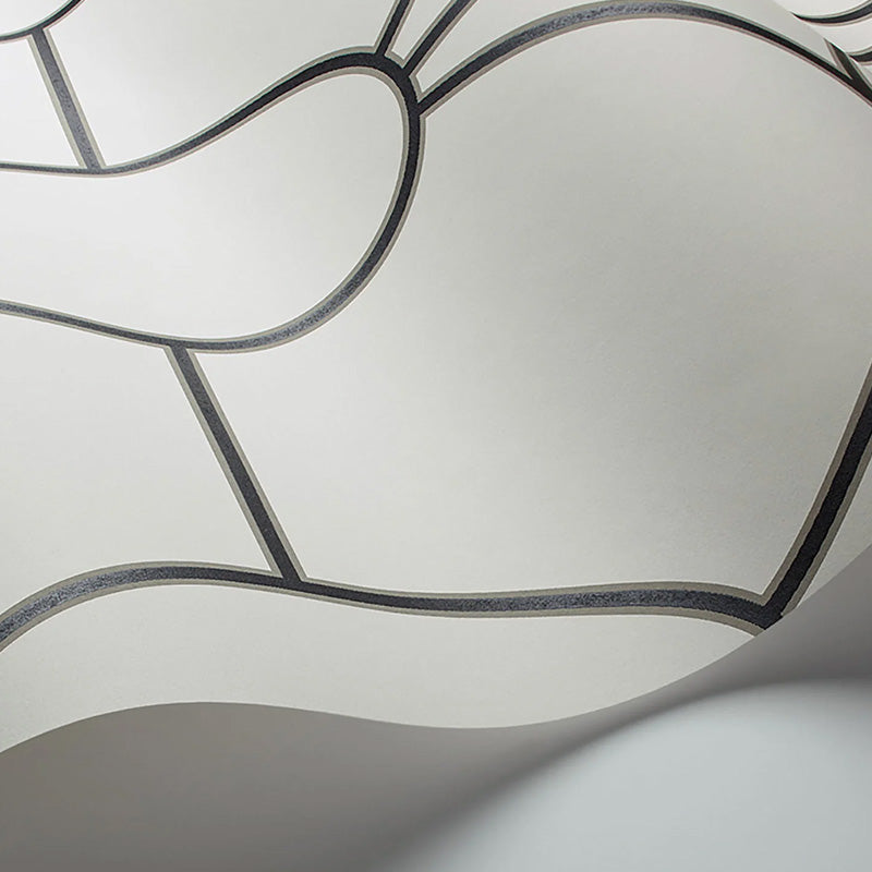 Carta da Parati “RIVIERA Black on White” | COLE & SON