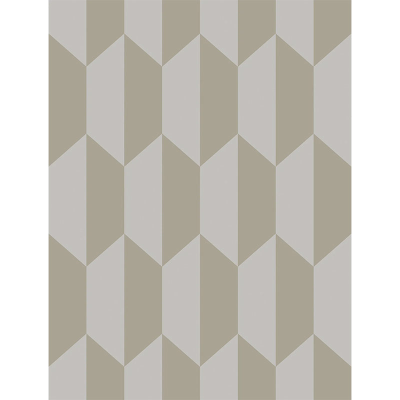Carta da Parati “TILE Metallic Gilver & Grey” | COLE & SON