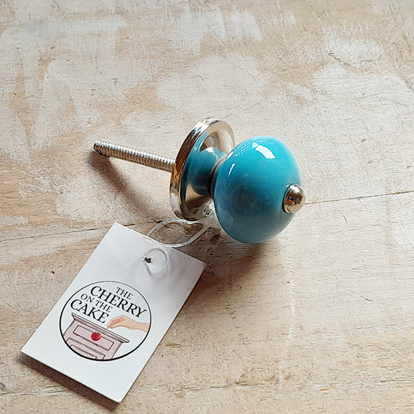 Pomello in ceramica “Cerulean Eyes Small”