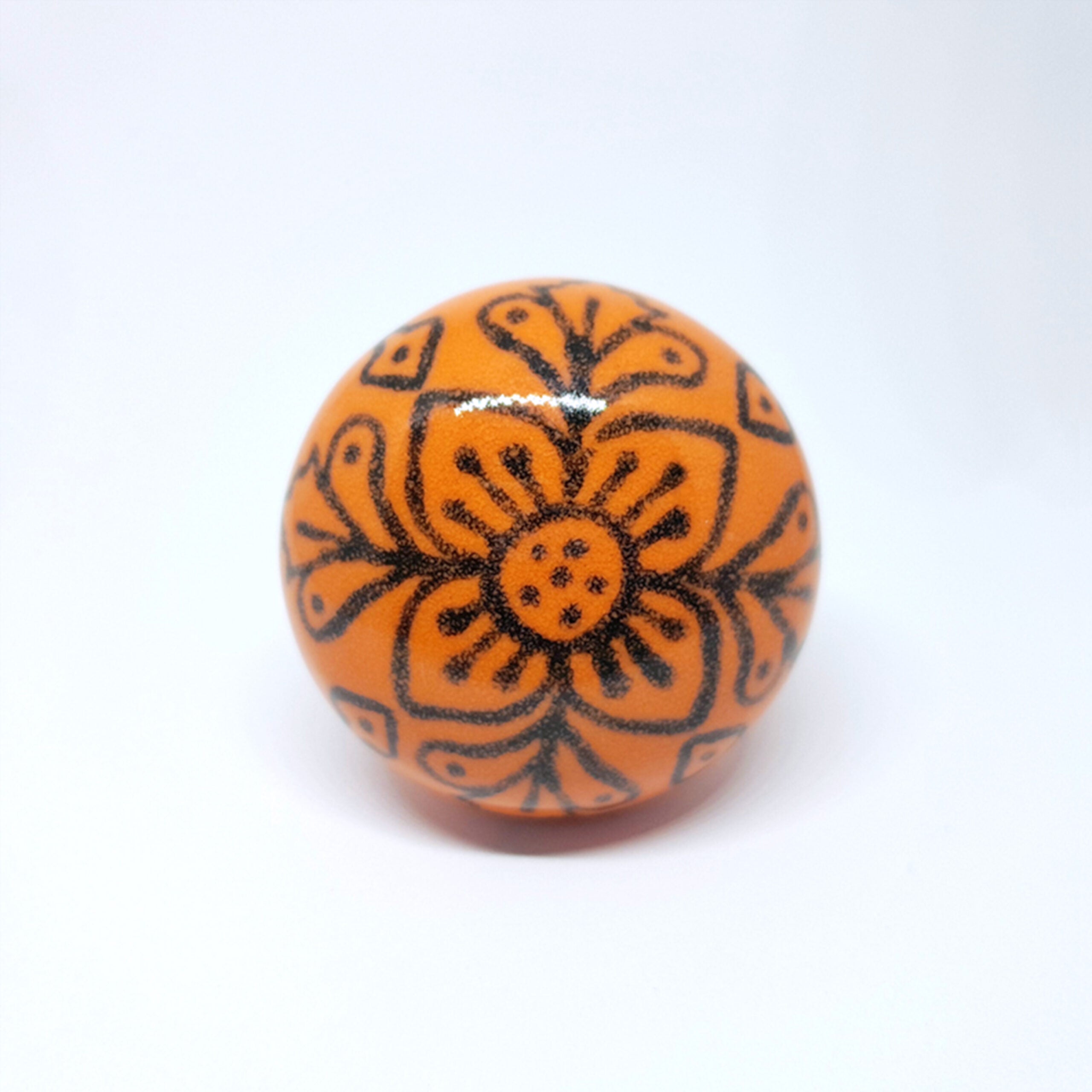 Pomello in ceramica “Boccio Arancio"