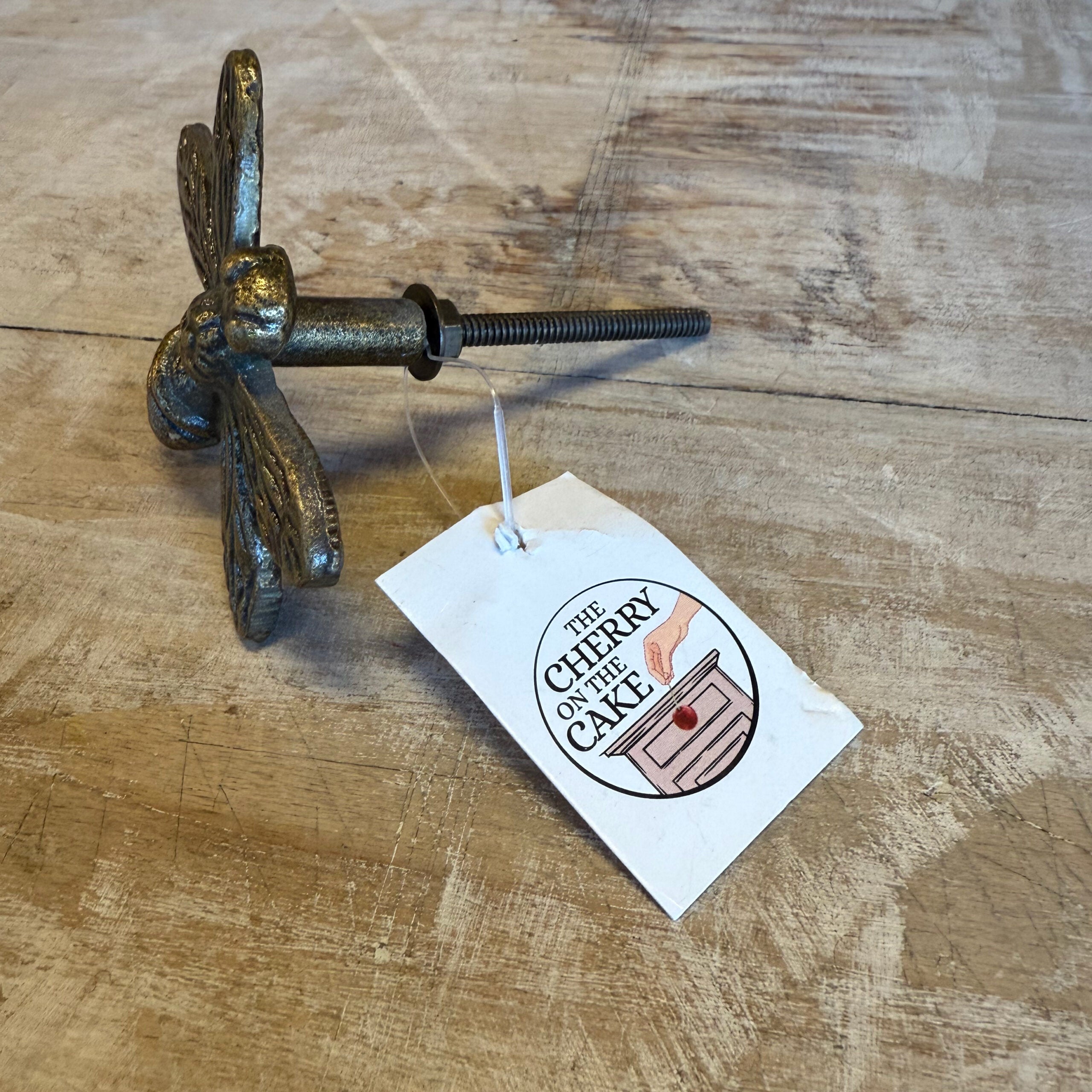 Pomello in Ferro "Calabrone bronzo"