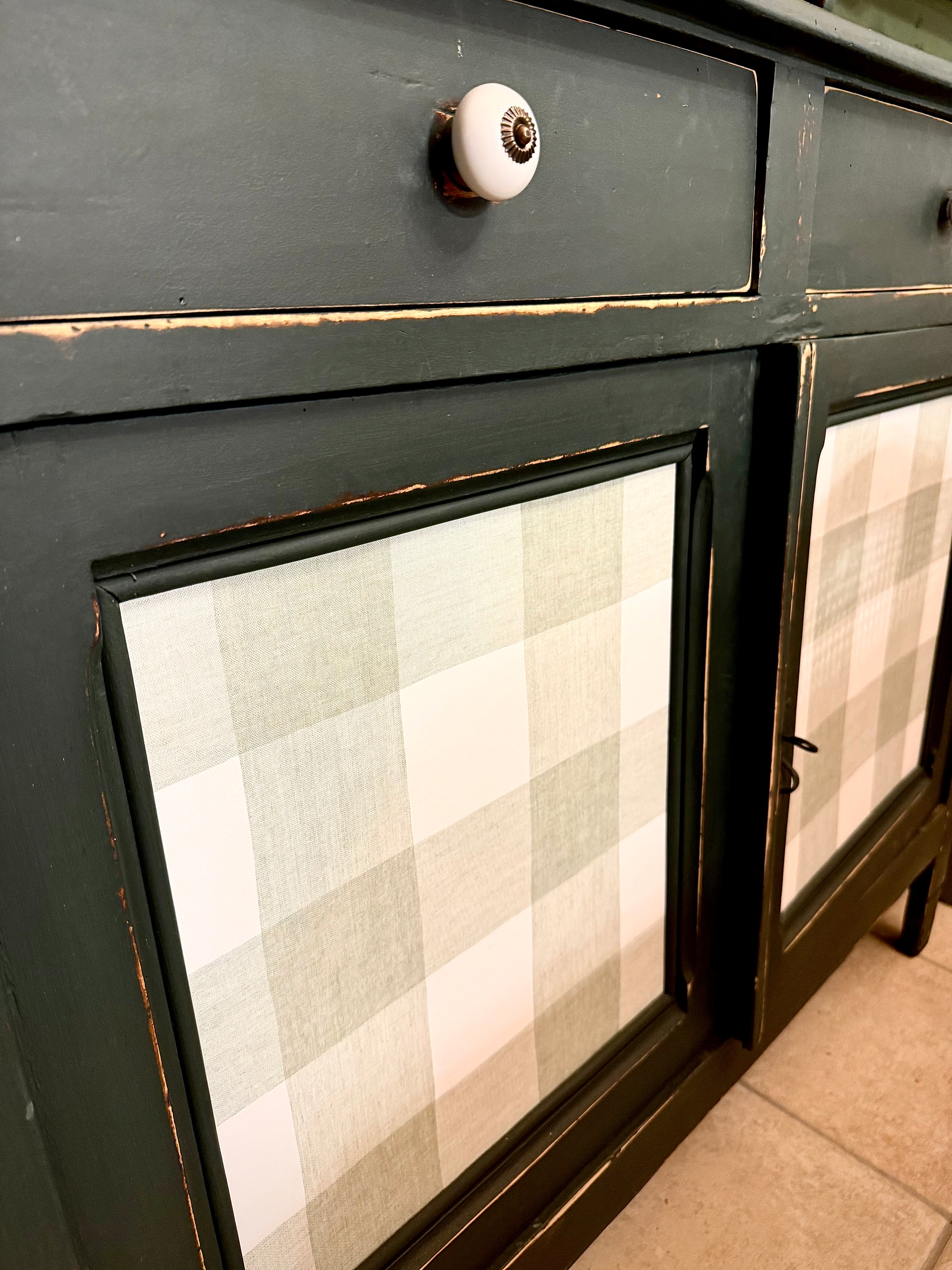 Credenza provenzale Vichy I Restyling di Elisa