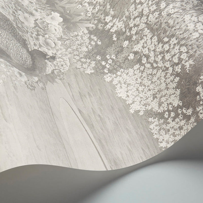 Carta da Parati "IDYLL Platinum Pearl" The Garden | COLE & SON