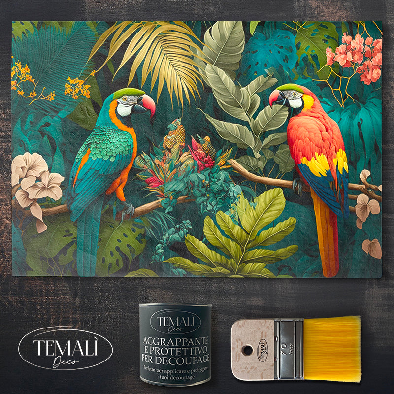 Découpage Tropical - Foresta dei Pappagalli