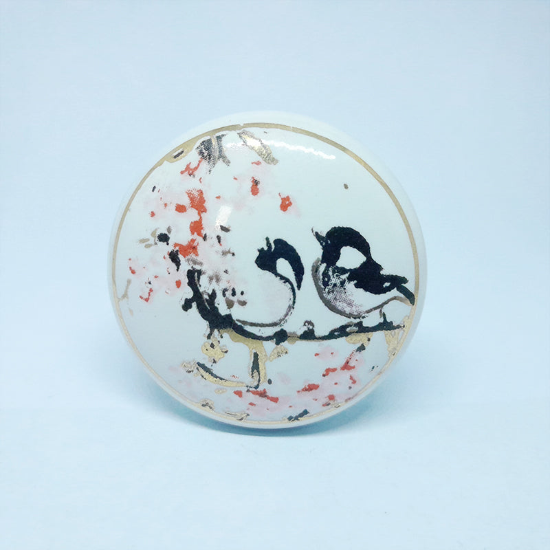 Pomello in ceramica “Primavera alle Porte"