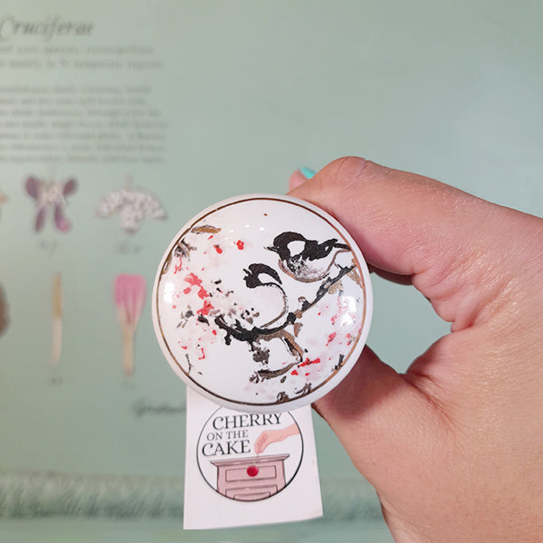 Pomello in ceramica “Primavera alle Porte"