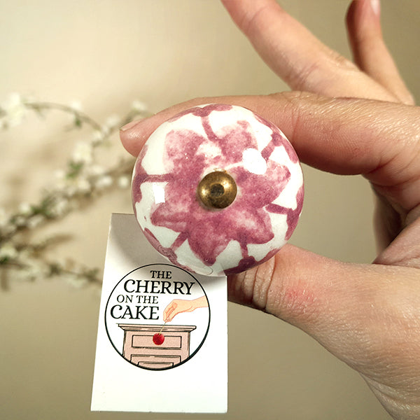 Pomello in ceramica “Amarena"