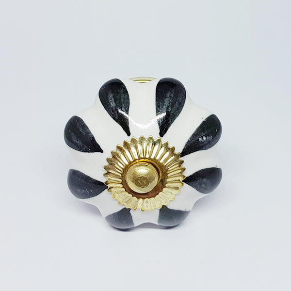 Pomello in ceramica “Liberty Gocce”