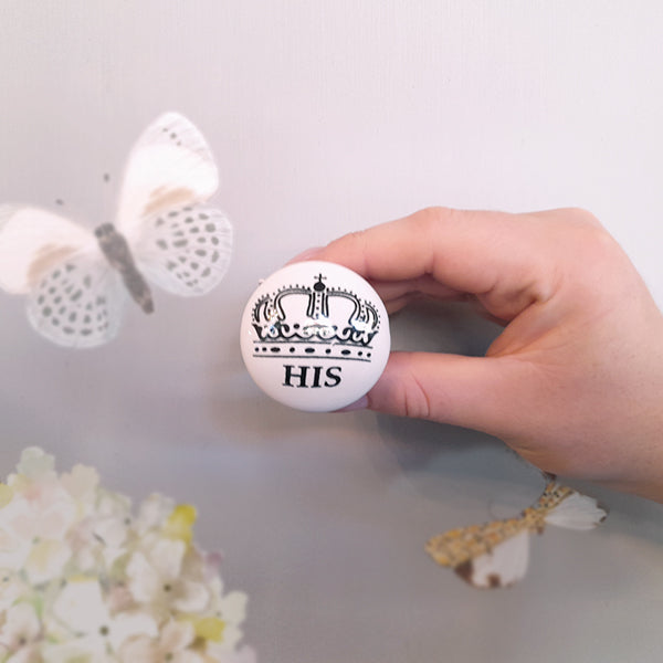 Pomello in ceramica “His"