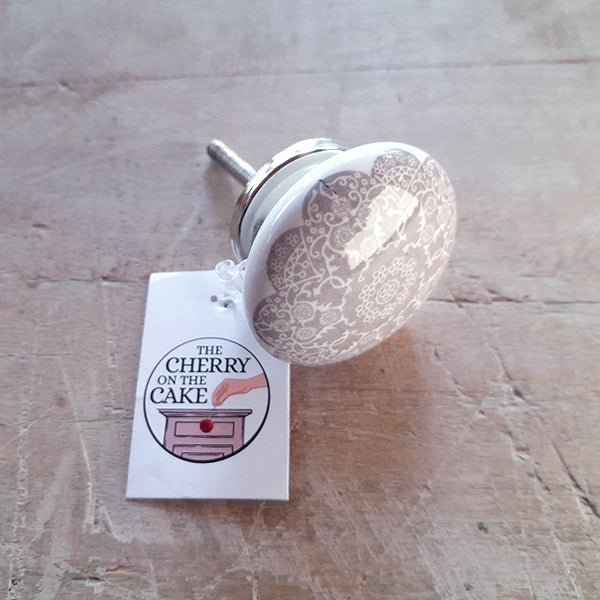 Pomello in ceramica “Rosone"